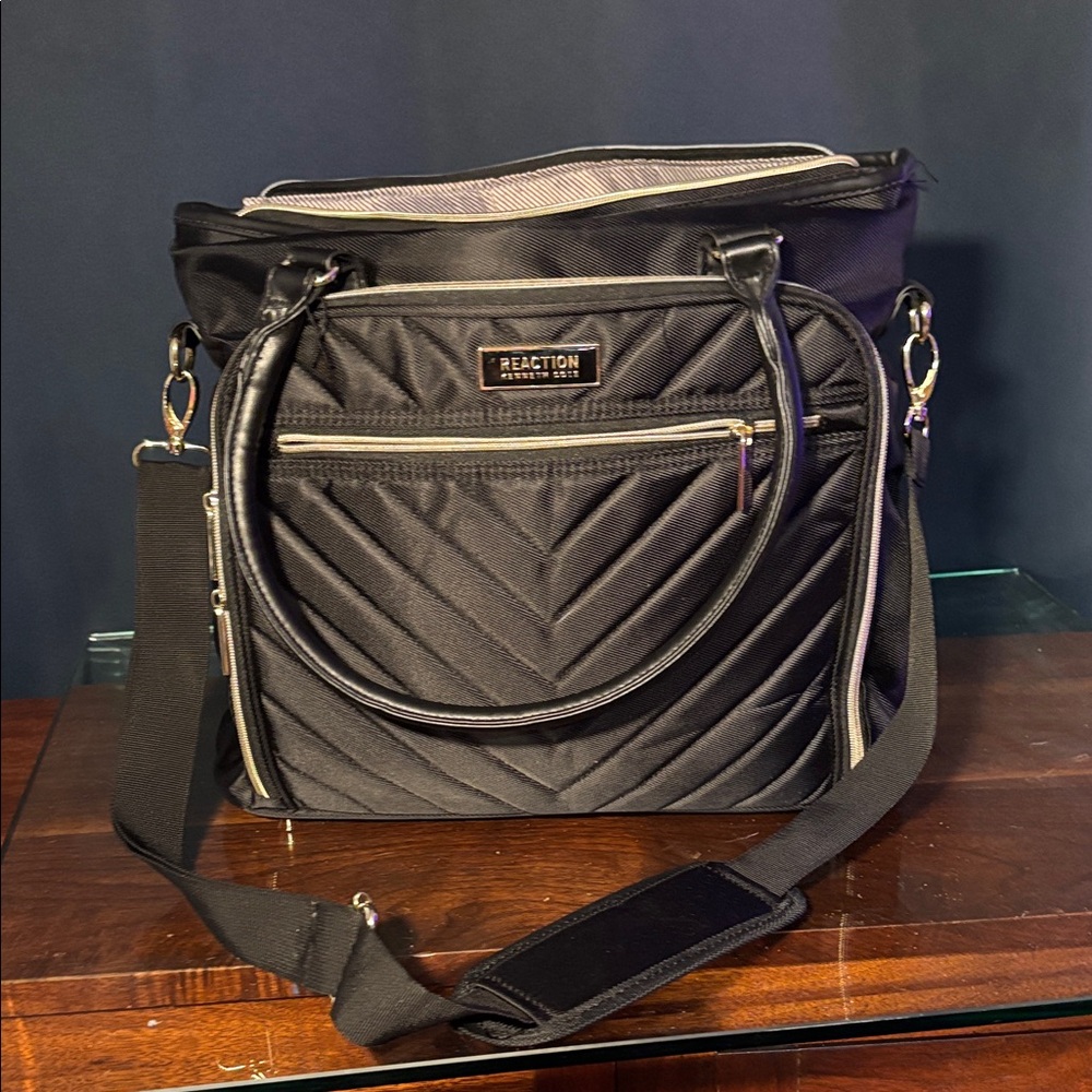 Reaction Kenneth Cole Black Baby Bag